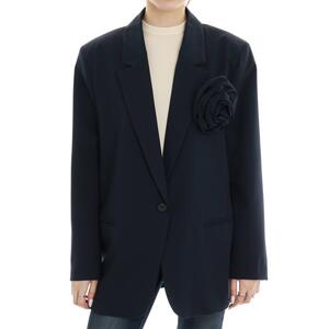 GIACCA CON SPILLA BLU